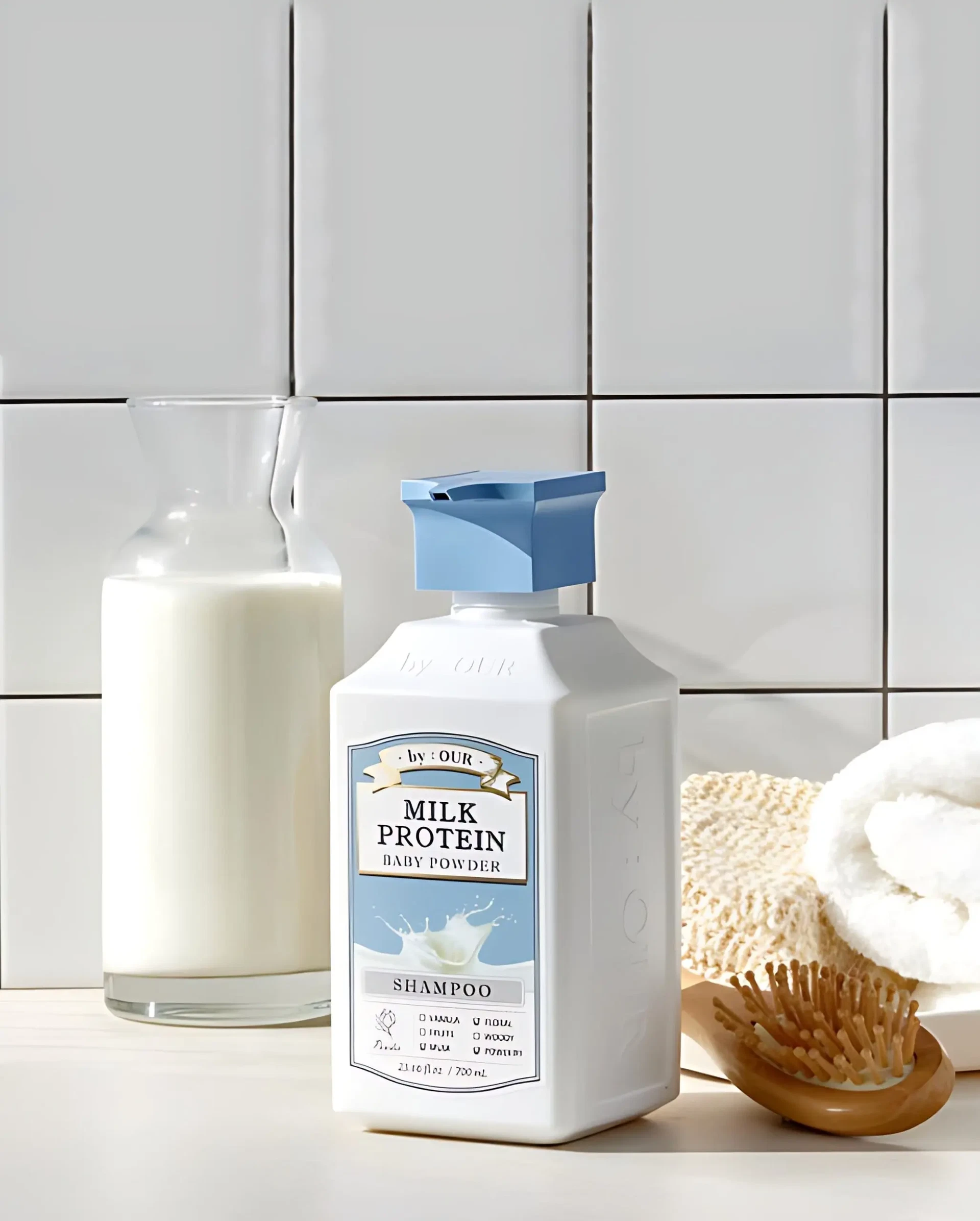 BY_OUR Milk Protein Shampoo Baby Powder 700ml