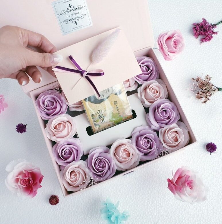 LA ALEGRIA Flower Money Box