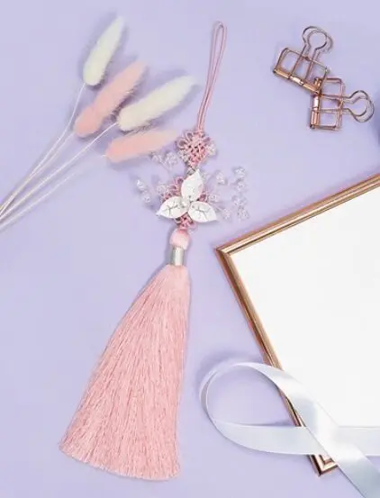 Flower Chrysanthemum Knot Tassel Norigae - Image 3