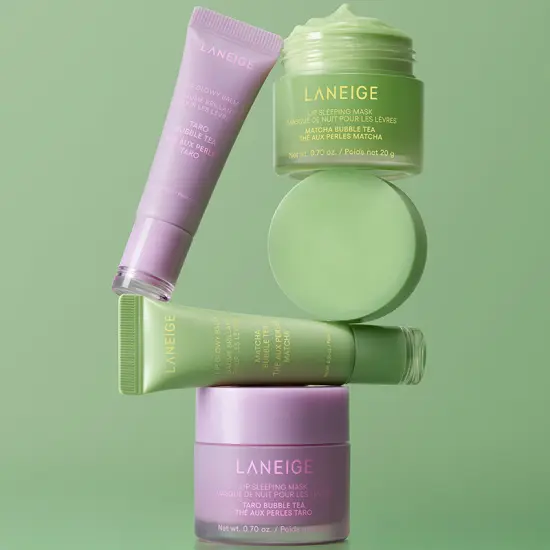 LANEIGE Lip Sleeping Mask EX 20g– Bubble Tea Collection (Taro & Matcha) Limited Edition - Cosmetics - View 9