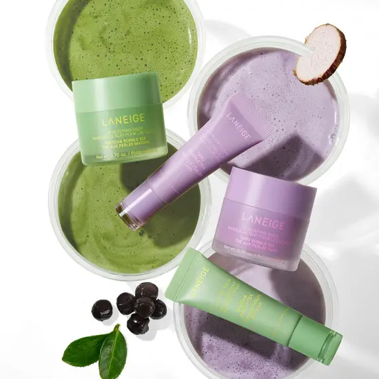 LANEIGE Lip Sleeping Mask EX 20g– Bubble Tea Collection (Taro & Matcha) Limited Edition - Cosmetics - View 10