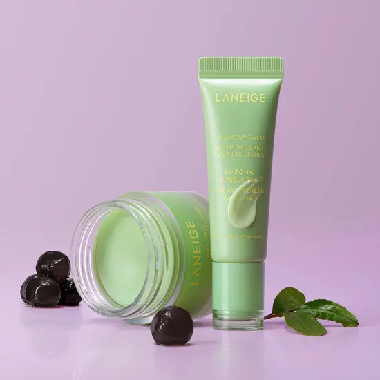 LANEIGE Lip Sleeping Mask EX 20g– Bubble Tea Collection (Taro & Matcha) Limited Edition - Cosmetics - View 2