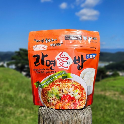 "meta_description": "Eazybab Ramen-Ae-Bab Spicy Jjamppong offers spicy ramen convenience. Just add water.",